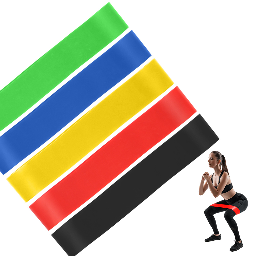 Set 5 Power Bandas elásticas para ejercicio