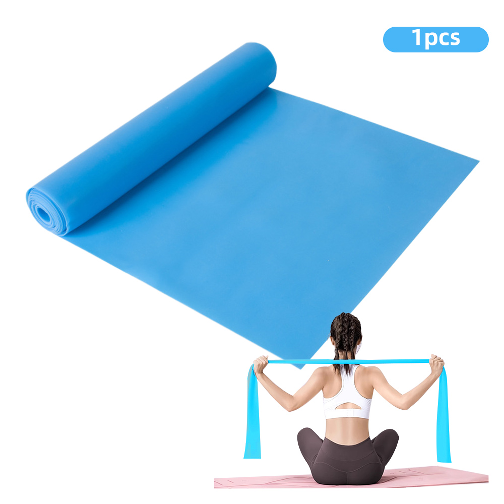Banda Elástica Resistente de Entrenamiento Ejercicio Yoga Pilates